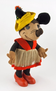 Minnie Mouse Wearing Yellow Hat