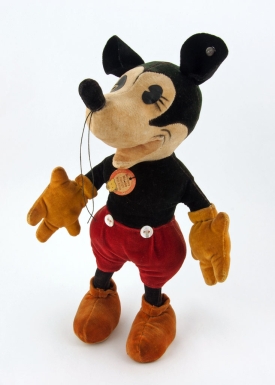 Mickey Mouse with Eyelashes