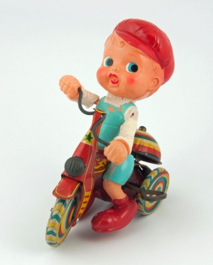 Boy on Tricycle