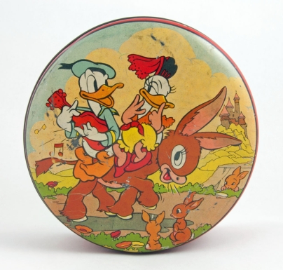 Donald And Daisy Duck on Donkey