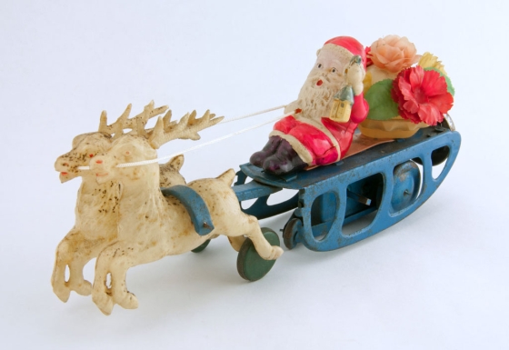 Santa Claus on Sleigh