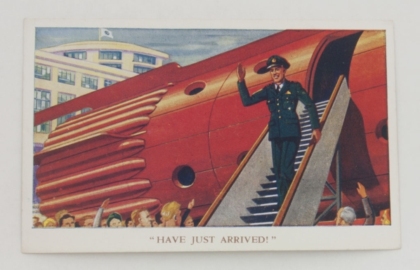"Have Just Arrived!"