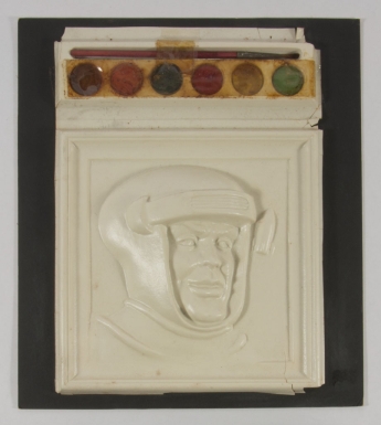 "Dan Dare Plastic 3D Colour Plaques"