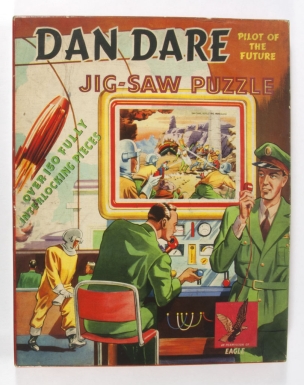 "Dan Dare Jig-Saw Puzzle—Dan Dare Repels the Venusians"
