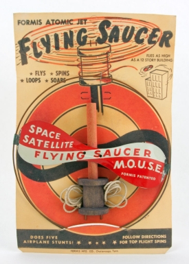 "Space Satellite Flying Saucer"