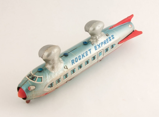 "Rocket-Ship—Battery Operated Monorail"