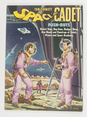 "Tom Corbett Space Cadet Push-Outs"