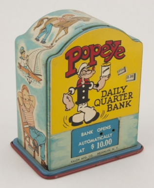 "Popeye Daily Quarter Bank"