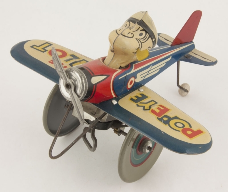 "Popeye Eccentric Airplane—Popeye the Pilot"