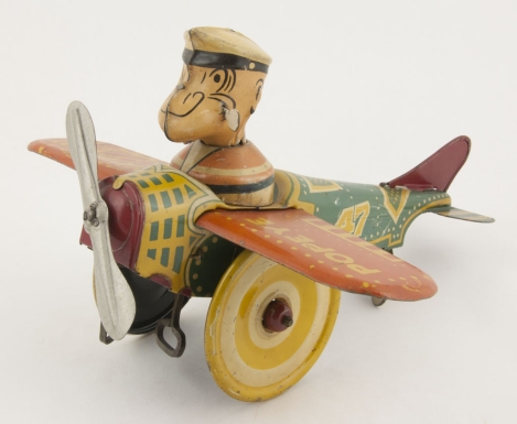"Popeye Eccentric Airplane—Popeye the Pilot"