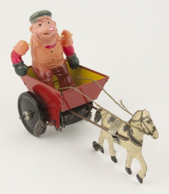 "Mechanical Horse & Cart with Driver"
