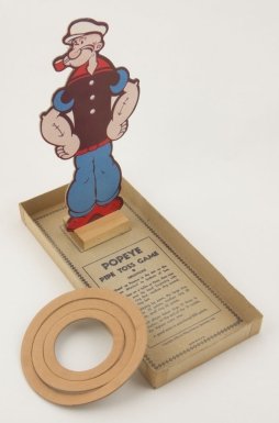 "Popeye Pipe Toss Game"