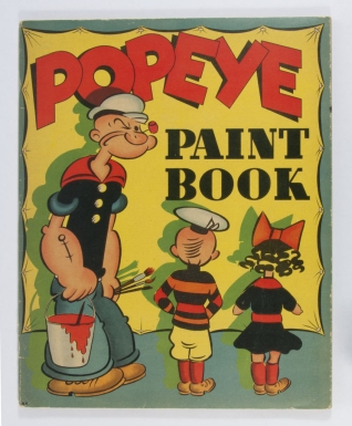 "Popeye Paint Book"