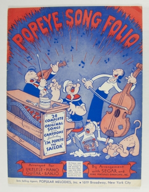 "Popeye Song Folio"