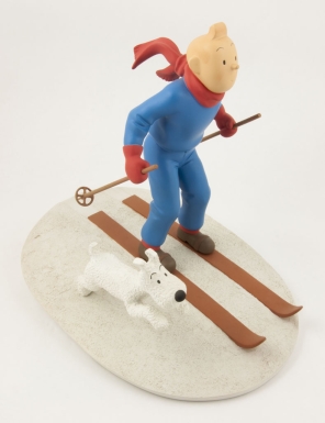 Tintin Skiing
