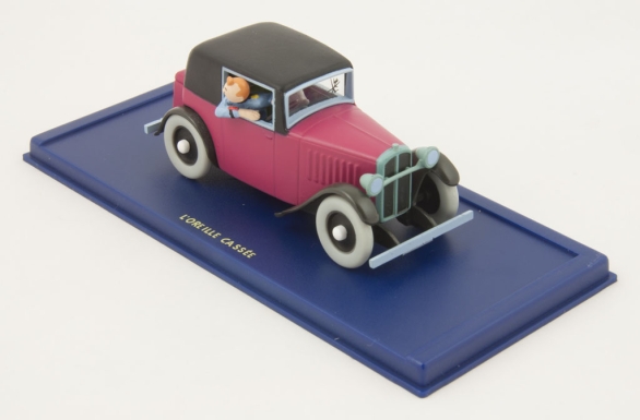 "Le Coupé-Spider de 'L'Oreille Cassée' [The Spider Car from 'The Broken Ear']"