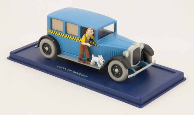 "Le Taxi des 'Tintin en Amérique' [The Taxi from 'Tintin in America']"