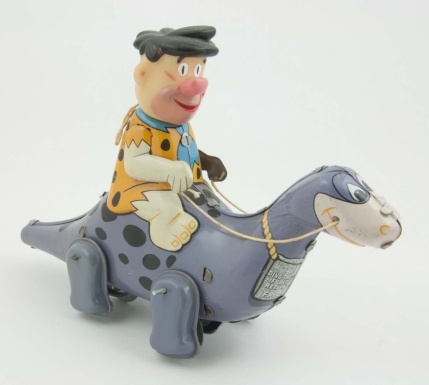"Fred Flintstone On Dino"