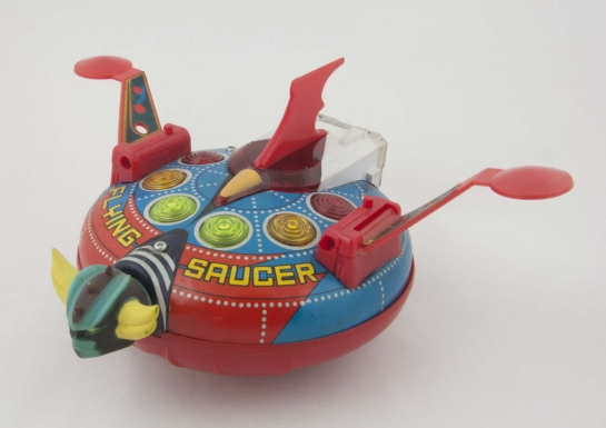 "Mysterious UFO Flying Saucer"