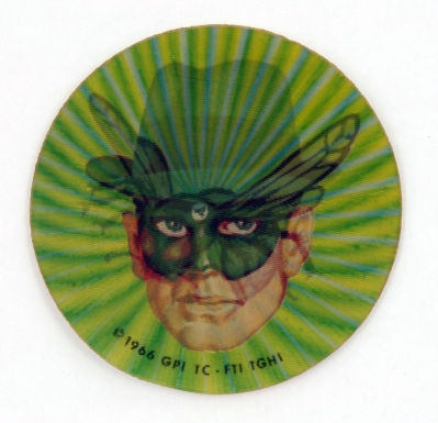 Green Hornet Lenticular Disc
