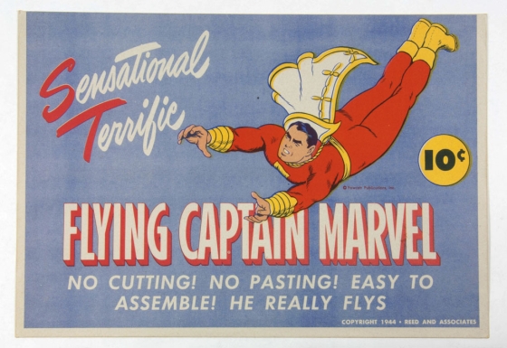 "Flying Captain Marvel"