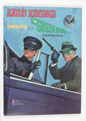 "Kato's Revenge—The Green Hornet Coloring Book"