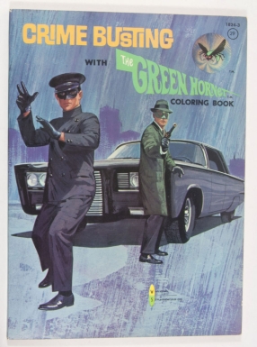"Crime Busting—The Green Hornet Coloring Book"