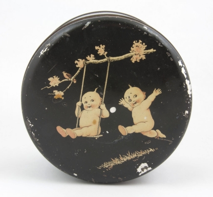 Kewpie Dolls on Swing