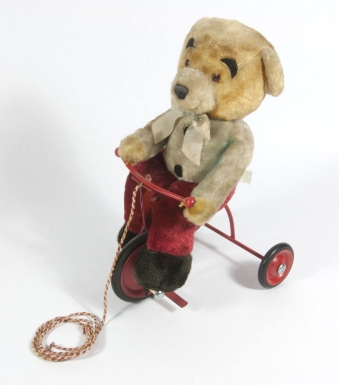 Teddy Bear Riding Tricycle