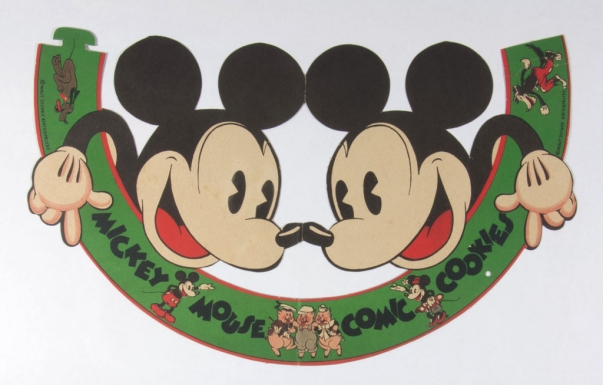 "Mickey Mouse Comic Cookies"