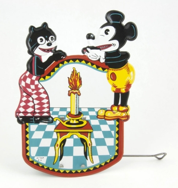 Felix the Cat and Mickey Mouse