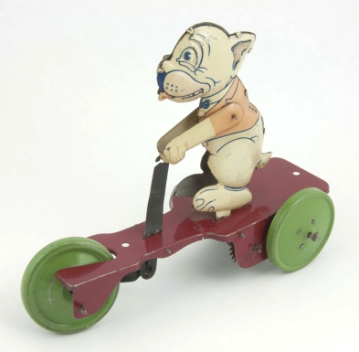 Bonzo Riding a Scooter