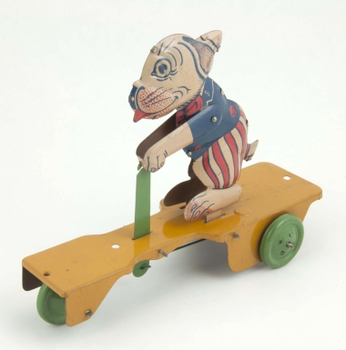 Bonzo Riding a Scooter