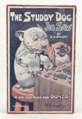 "A Bit too Much for Bonzo—The Studdy Dog Jig Saw"