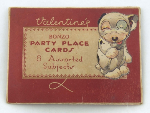 "Valentines—Bonzo Party Place Cards"