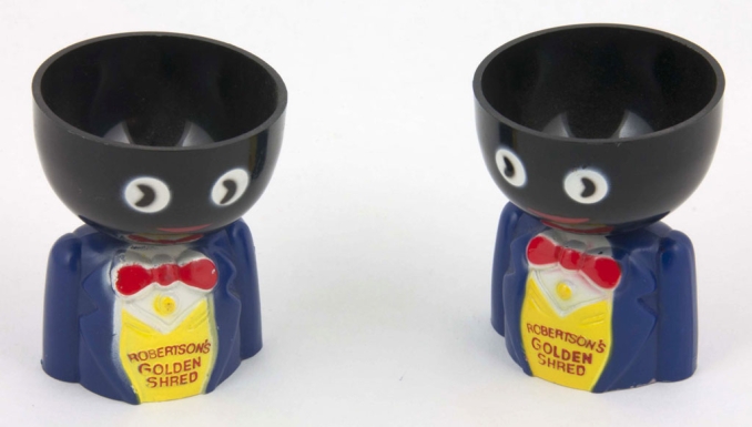 "2 Golly Egg-Cups"