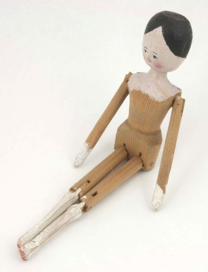 Wooden Peg Doll