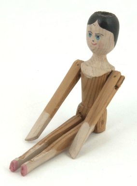 Wooden Peg Doll
