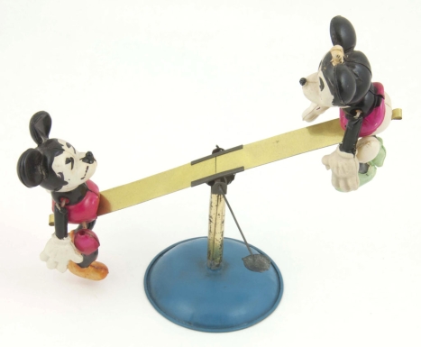 Mickey and Minnie Mouse See-Saw