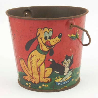 Mickey and Minnie Mouse with Pluto
