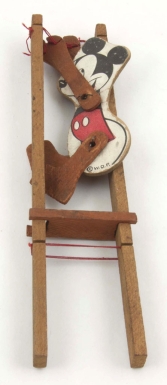 Mickey Mouse on Wooden Trapeze