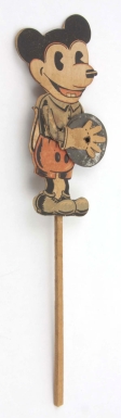 Mickey Mouse Playing Cymbals