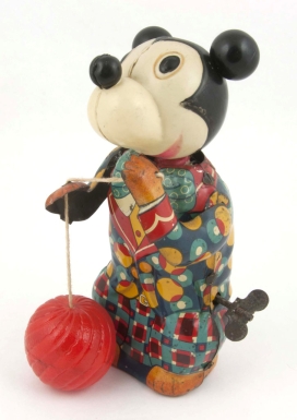 Mickey Mouse Playing Ball