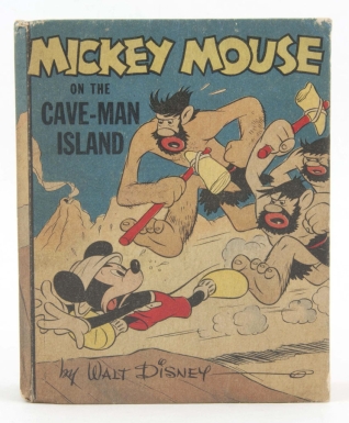 "Mickey Mouse on Cave-Man Island"