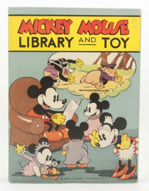 "Mickey Mouse Library and Toy"
