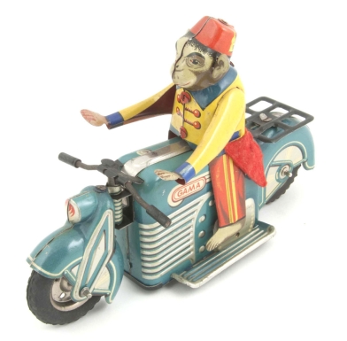 Monkey on Motorcycle