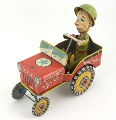 "G.I. Joe and his Jouncing [sic] Jeep"