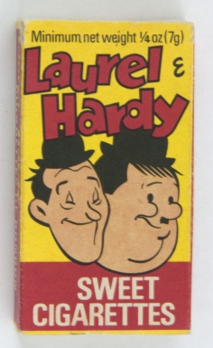 "Laurel & Hardy Sweet Cigarettes"