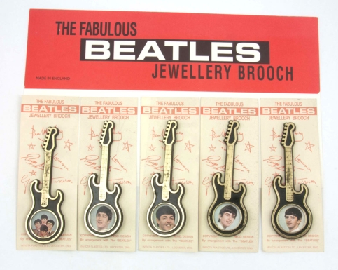 "The Fabulous Beatles Jewellery Brooch"