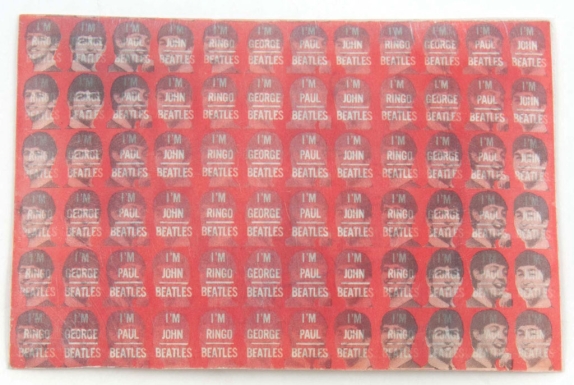 The Beatles Lenticular Sheet